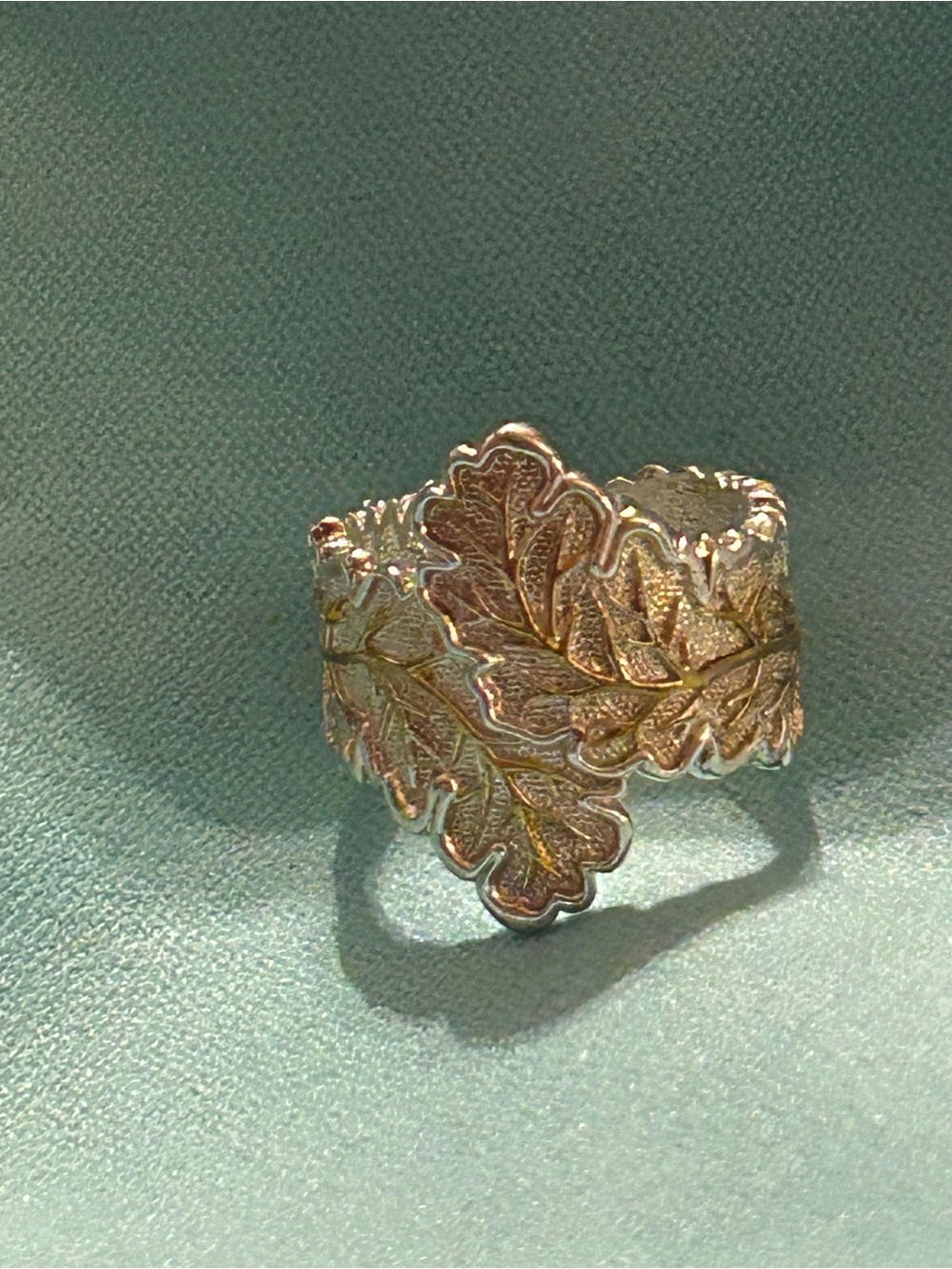 Gold Leaf Wrap Ring - Women Jewelry